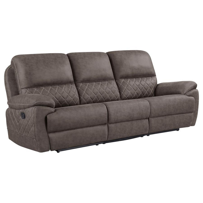 Variel Upholstered Tufted Motion Sofa TAUPE