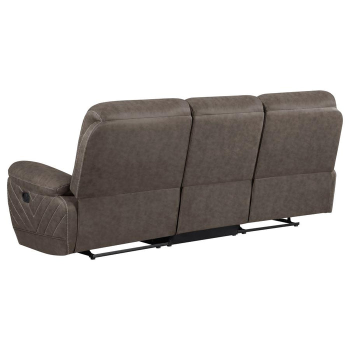 Variel Upholstered Tufted Motion Sofa TAUPE