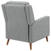 davidson-upholstered-tufted-push-back-recliner-grey