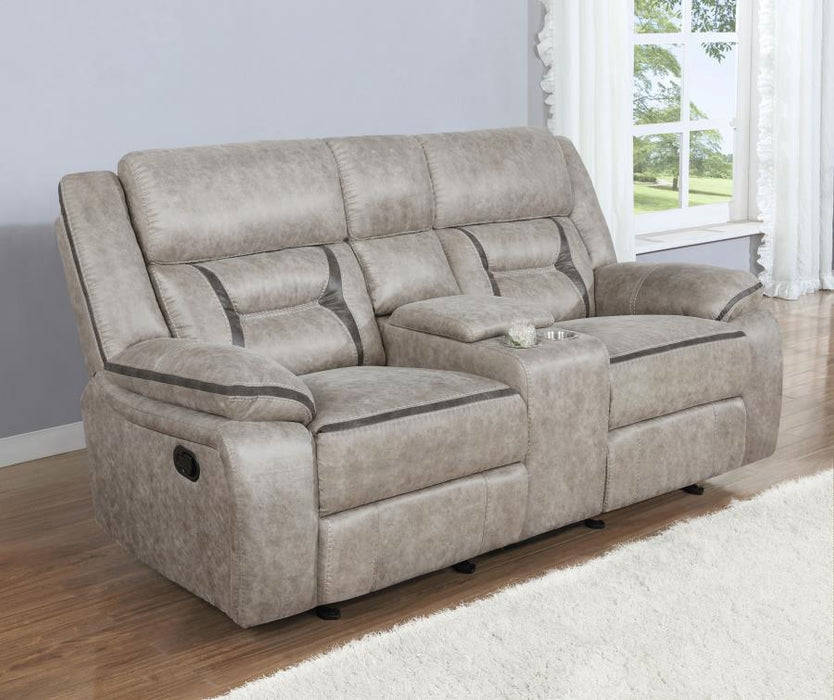 Greer Reclining Sofa TAUPE