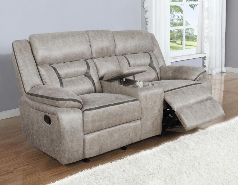 Greer Reclining Sofa TAUPE