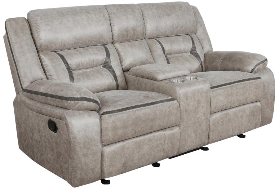 Greer Reclining Sofa TAUPE