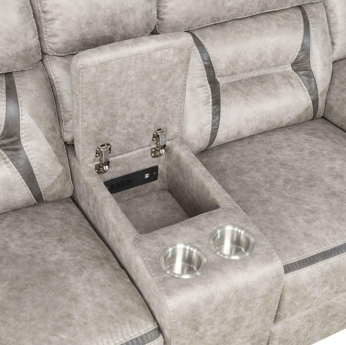 Greer Reclining Sofa TAUPE