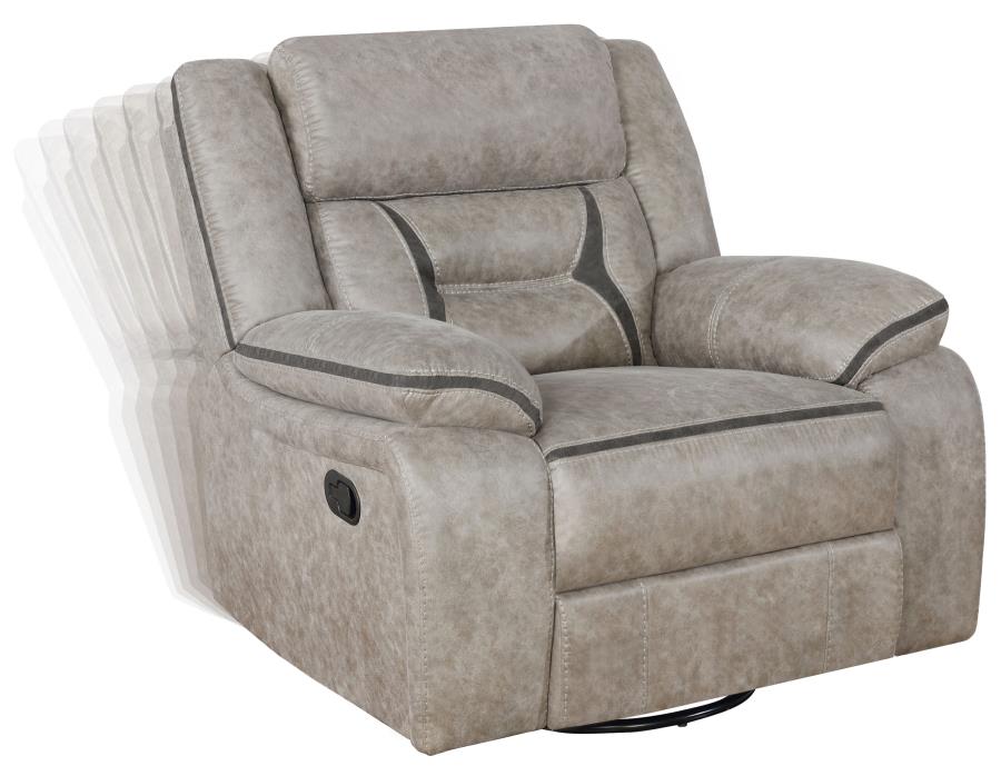 Greer Reclining Sofa TAUPE