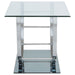 danville-u-shaped-end-table-chrome