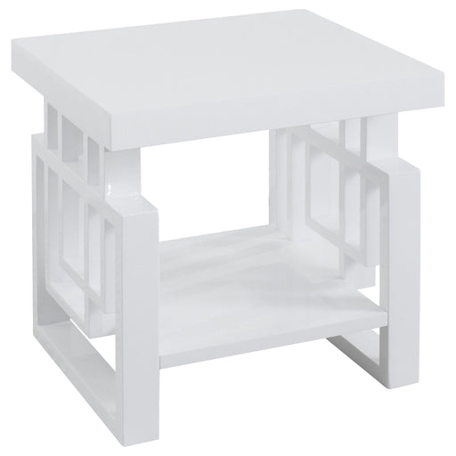 transitional-glossy-white-end-table