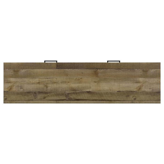 Ruston 59" 2-drawer TV Console WEATHERED PINE