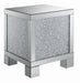 gillian-square-end-table-silver-and-clear-mirror