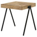 avery-square-end-table-with-metal-legs-natural-and-black-solid-wood