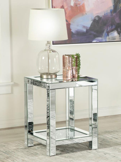 valentina-square-end-table-with-glass-top-mirror