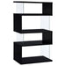 emelle-4-tier-bookcase-black-and-clear