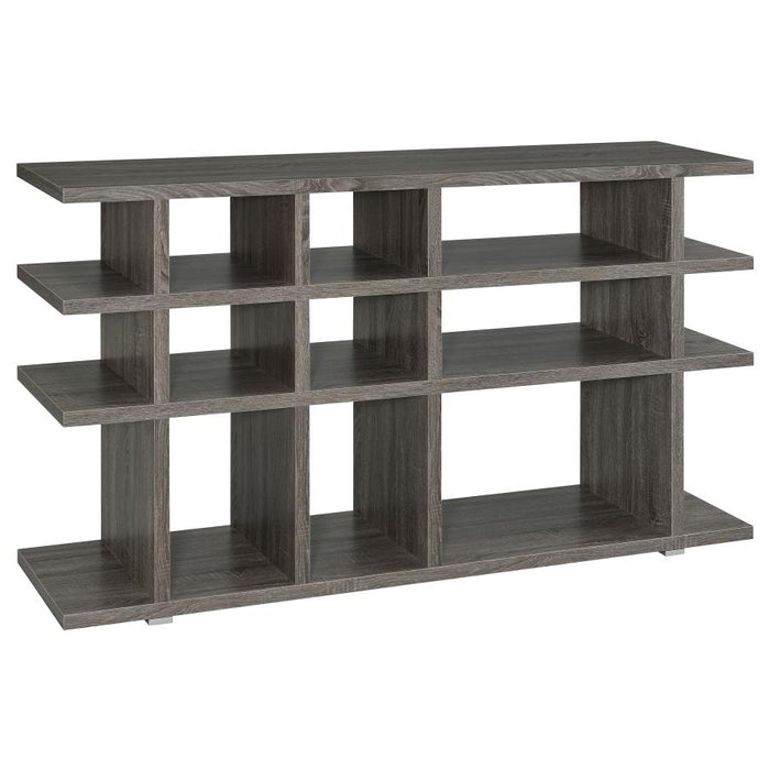 Santos 3-tier Bookcase Weathered Grey