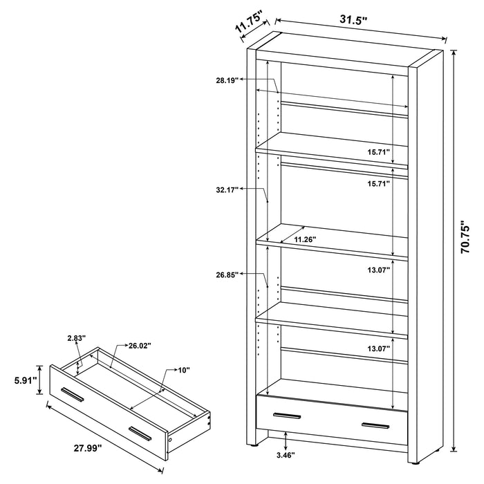 Skylar Bookcase