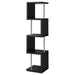 modern-black-four-tier-bookcase