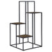 rito-4-tier-display-shelf-rustic-brown-and-black