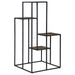 rito-4-tier-display-shelf-rustic-brown-and-black