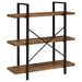 cole-3-shelf-bookcase-antique-nutmeg-and-black