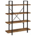 cole-4-shelf-bookcase-antique-nutmeg-and-black