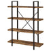 cole-4-shelf-bookcase-antique-nutmeg-and-black