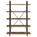 cole-5-shelf-bookcase-antique-nutmeg-and-black