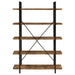 cole-5-shelf-bookcase-antique-nutmeg-and-black