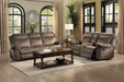 aram-recliner-loveseat-brown-microfiber