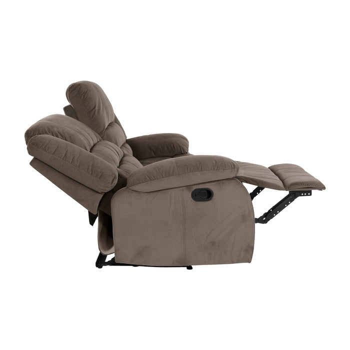 Jarita  Reclining Loveseat BROWN