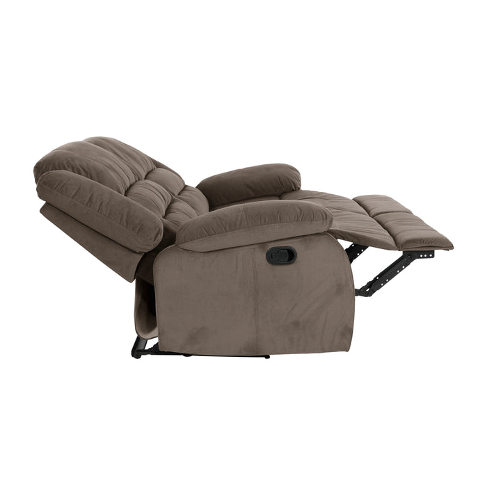 Jarita  Reclining Loveseat BROWN