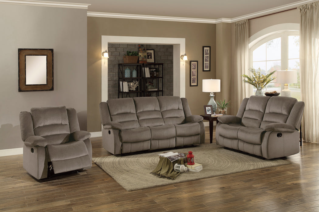 Jarita  Reclining Loveseat BROWN