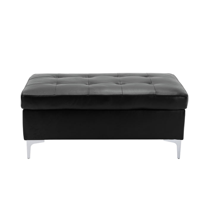 Barrington Ottoman BLACK