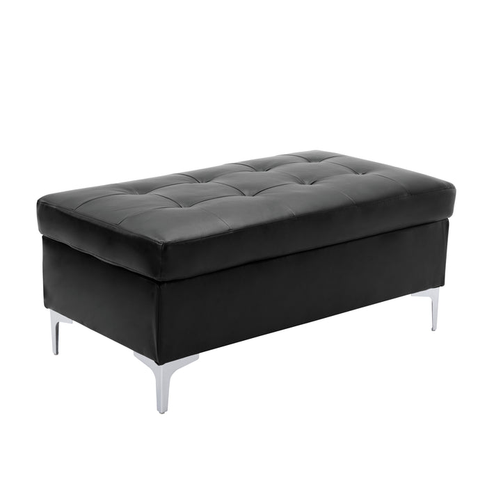 Barrington Ottoman BLACK