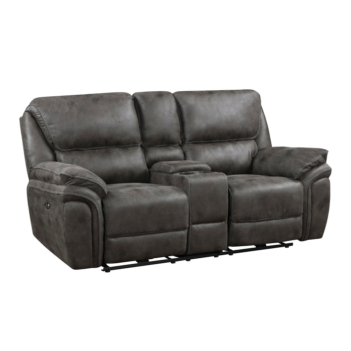 Proctor Power Recliner Loveseat DARK GREY