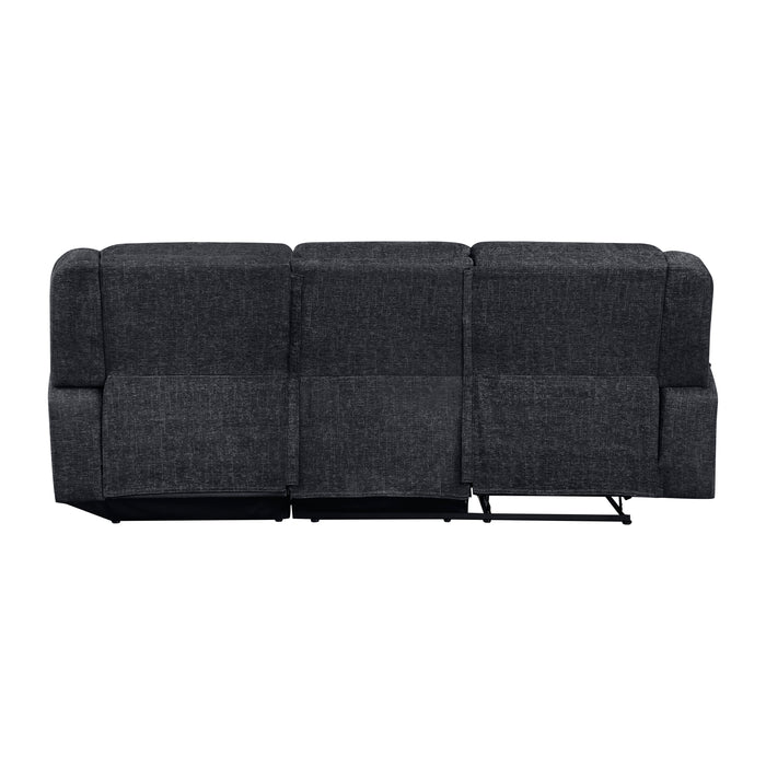 Monterey 2-Piece Reclining Sectional with Right Chaise EBONY ONLY