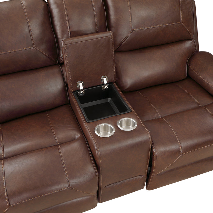 Newnan Recliner BRWON VINYL