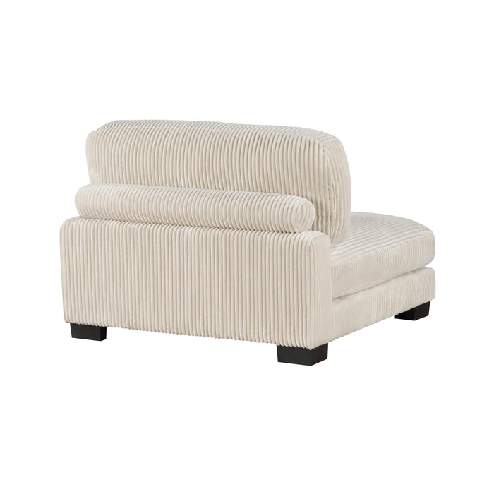 Traverse 5-Piece Modular Sectional W/ Ottoman BEIGE