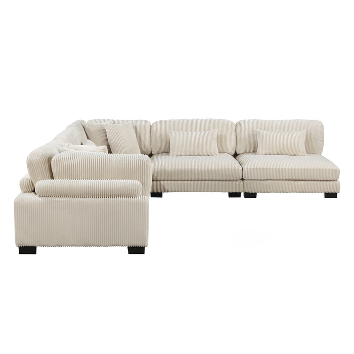 Traverse 5-Piece Modular Sectional BEIGE