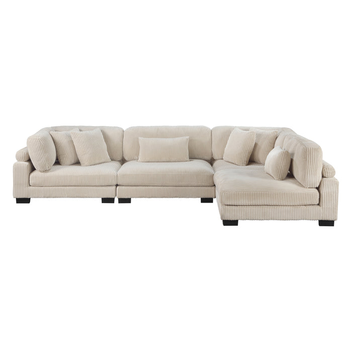 Traverse 4-Piece Modular Sectional BEIGE