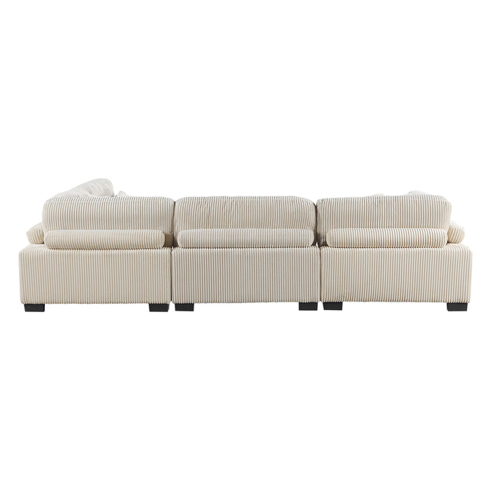 Traverse 4-Piece Modular Sectional BEIGE