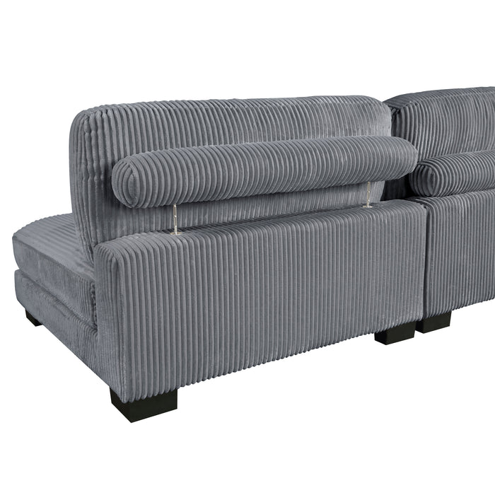 Traverse 5-Piece Modular Sectional GREY