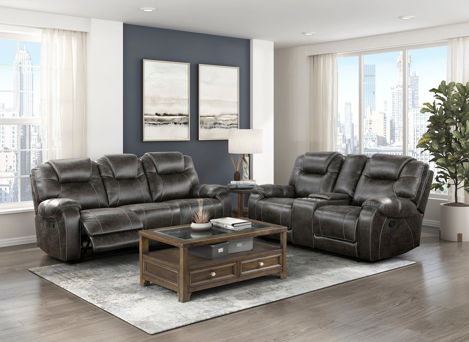 Gainesville Recliner Loveseat CHOCOLATE