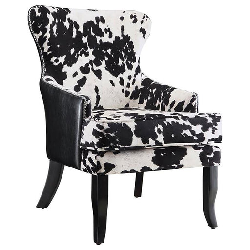 trea-cowhide-print-accent-chair-black-and-white