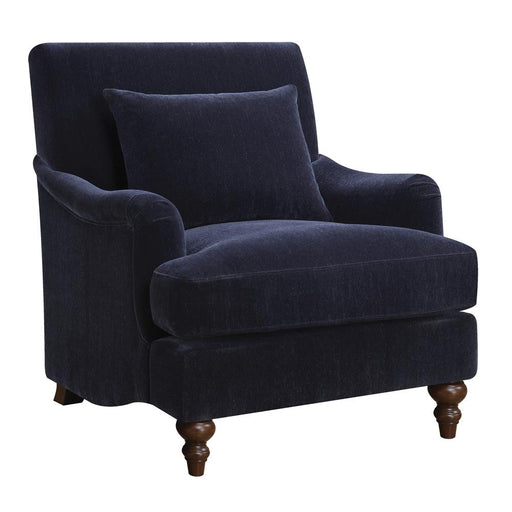 traditional-midnight-blue-accent-chair