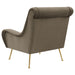 ricci-upholstered-saddle-arms-accent-chair-truffle-and-gold