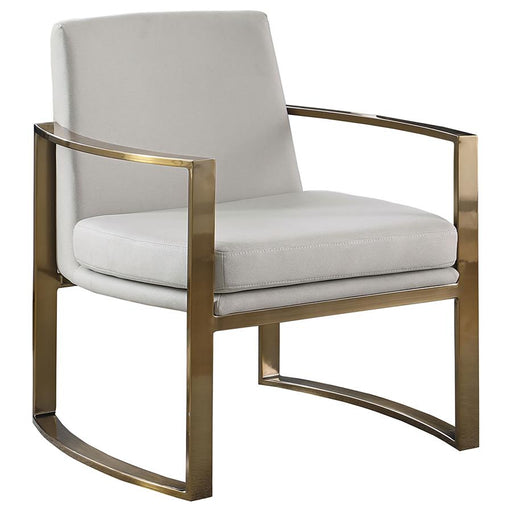 cory-concave-metal-arm-accent-chair-cream-and-bronze