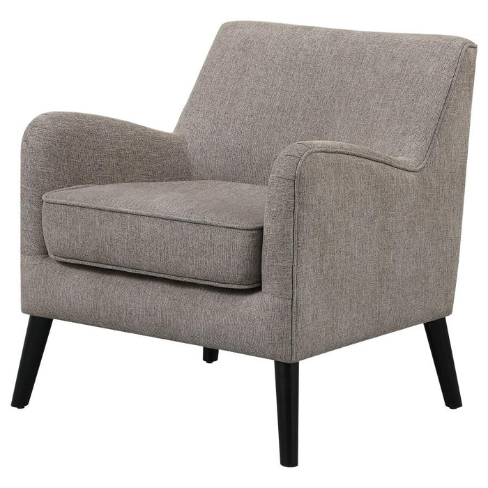 Charlie Upholstered Accent Chair with Reversible Seat Cushion