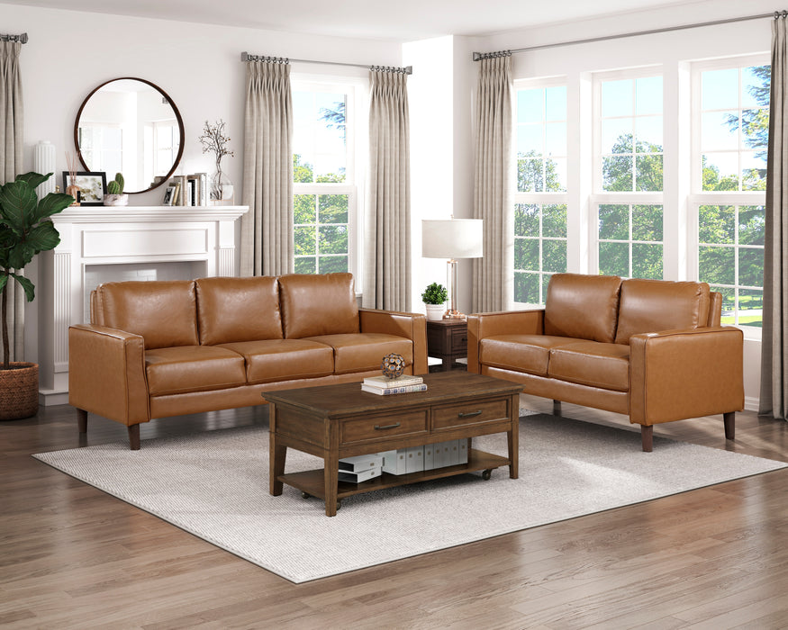 Malcolm Loveseat BROWN ONLY