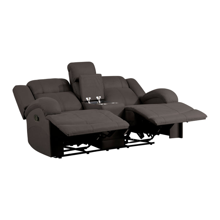 Camryn Recliner Loveseat CHOCOLATE