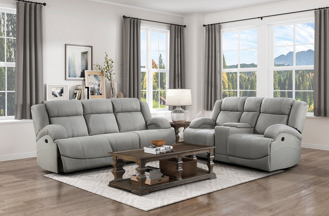 Camryn Recliner Loveseat LITE GREY