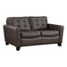 renzo-top-grain-leather-loveseat-brown