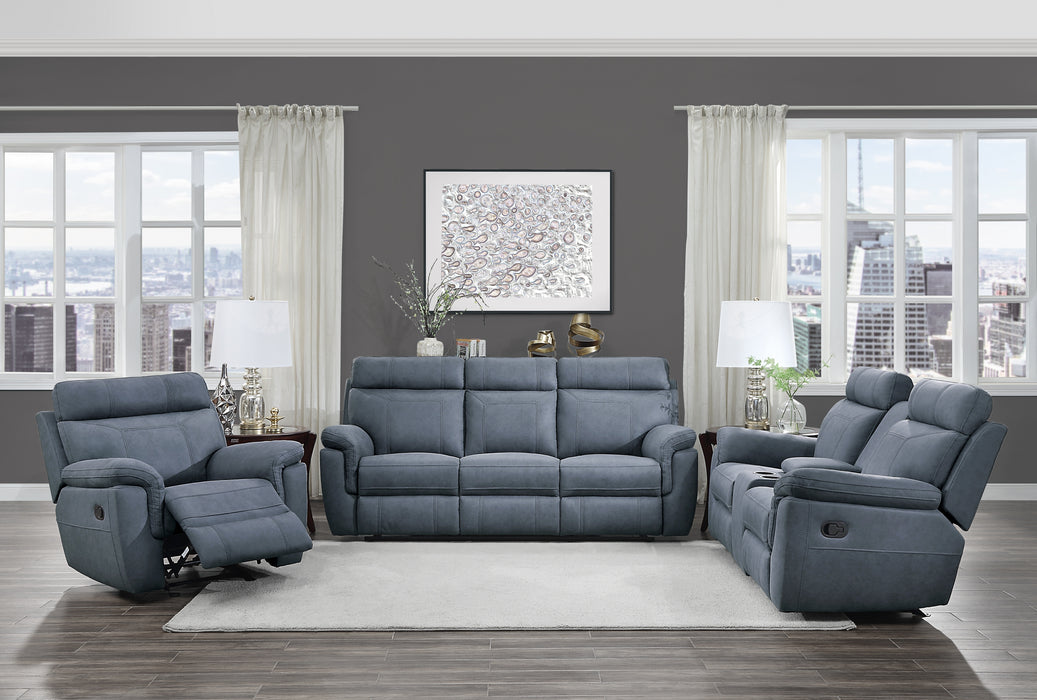 Clifton Recliner Loveseat BLUE